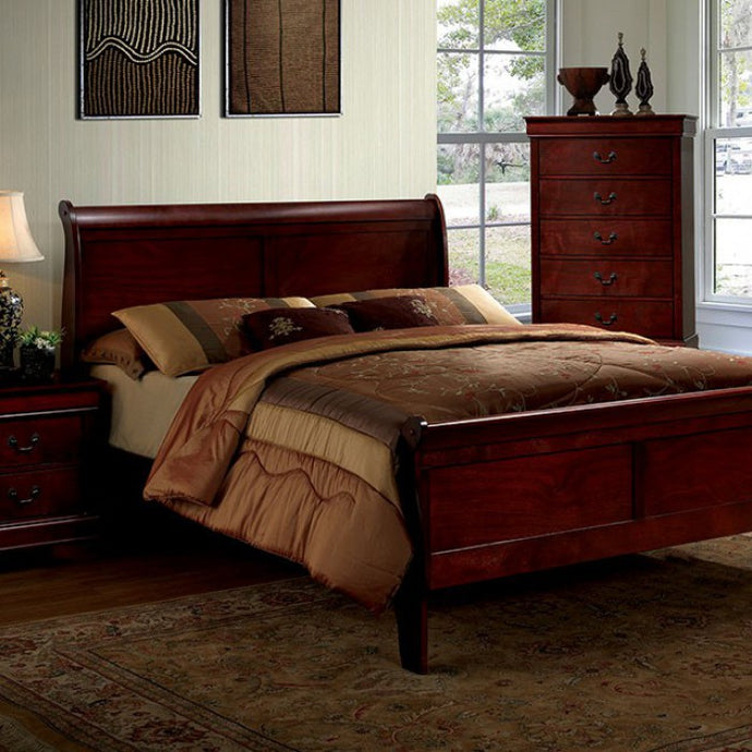 4 PCS QUEEN BEDROOM SET 7866CH-FOA