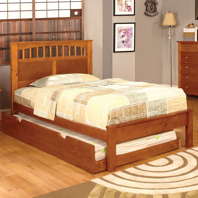FULL BED 7904 OAK MADE IN USA-FOA