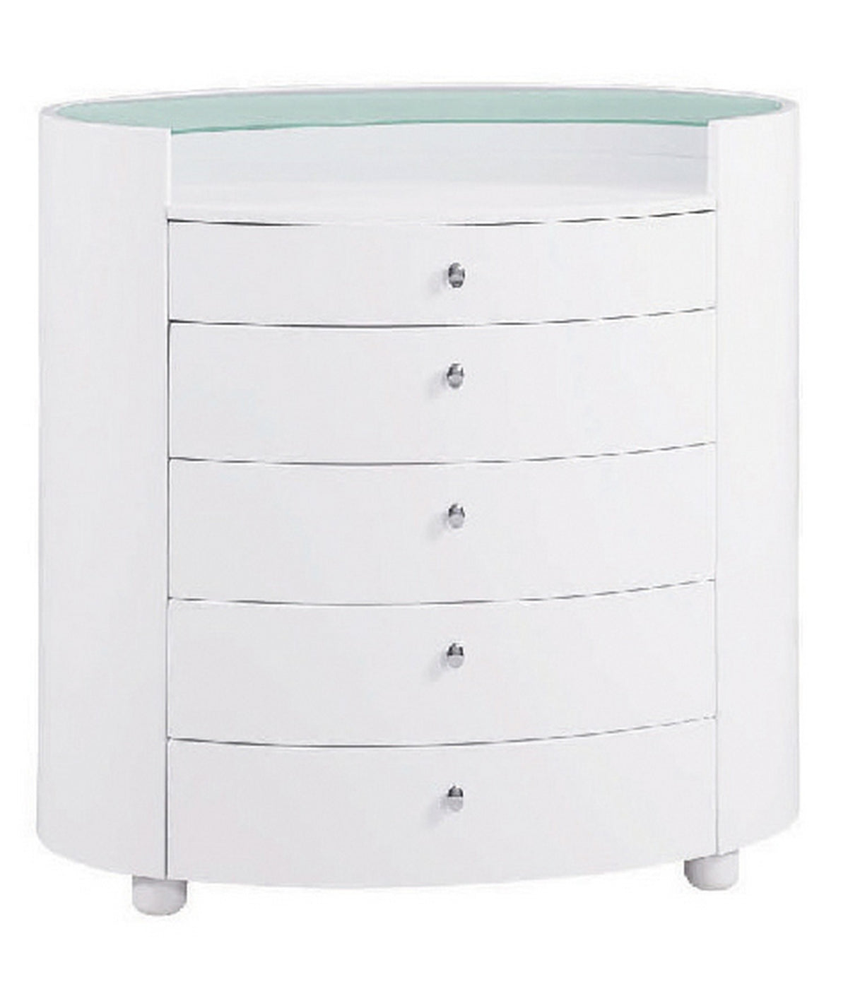 4PCS QUEEN WHITE BEDROOM SET #COSMO GU