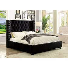 CAYLA QUEEN BED ONLY  7779BK-FOA
