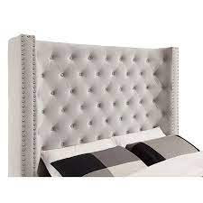 MIRABELLE QUEEN BED ONLY 7679GY-FOA