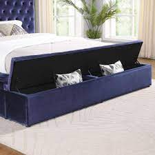 DAVIDA QUEEN BED ONLY 7897BL-FOA