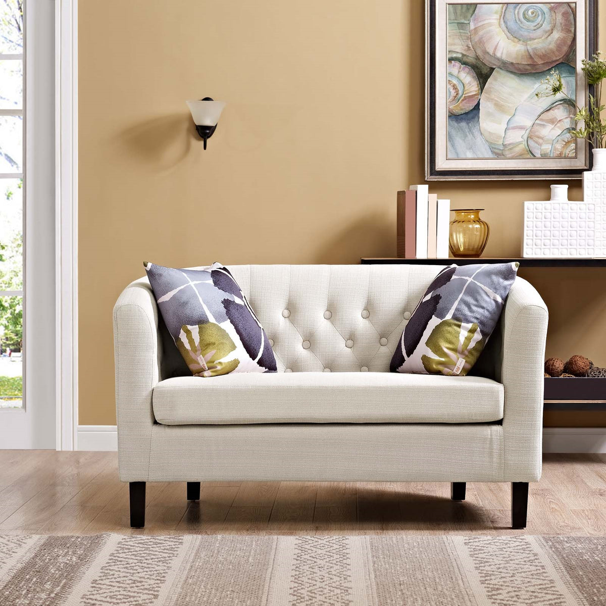 Upholstered Loveseat  EEI-2614-MOD