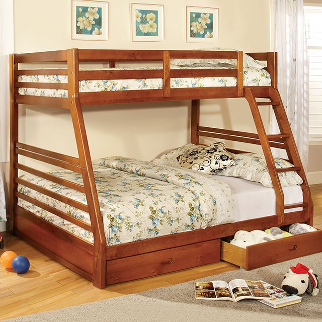 TWIN/FULL BUNK BED 588A-FOA
