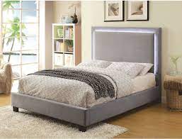 ERGLOW QUEEN BED ONLY 7695GY-FOA