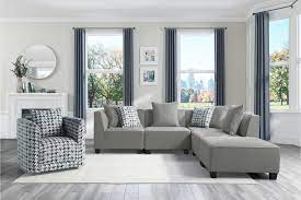 4 PCS MODULAR SECTIONAL 9357GY-HE