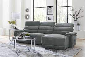 SOFA CHAISE 9890GY-HE