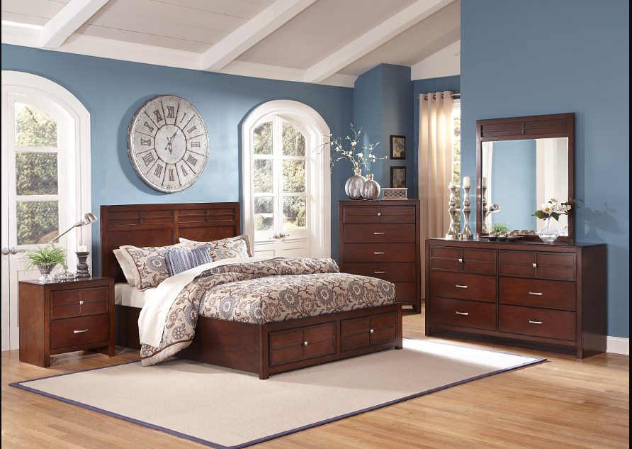 QUEEN BEDROOM SET 4PC -KENSINGTON-NCH