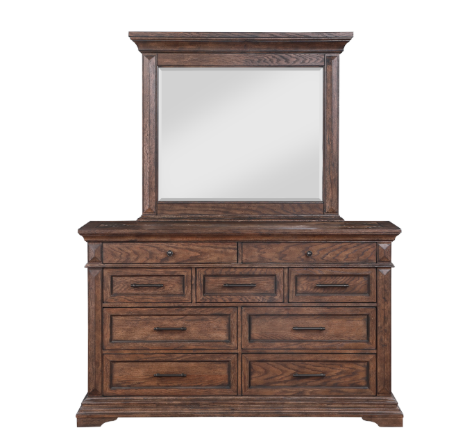 QUEEN BEDROOM SET 4PC  -MAR VISTA-NC