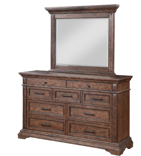 QUEEN BEDROOM SET 4PC  -MAR VISTA-NC
