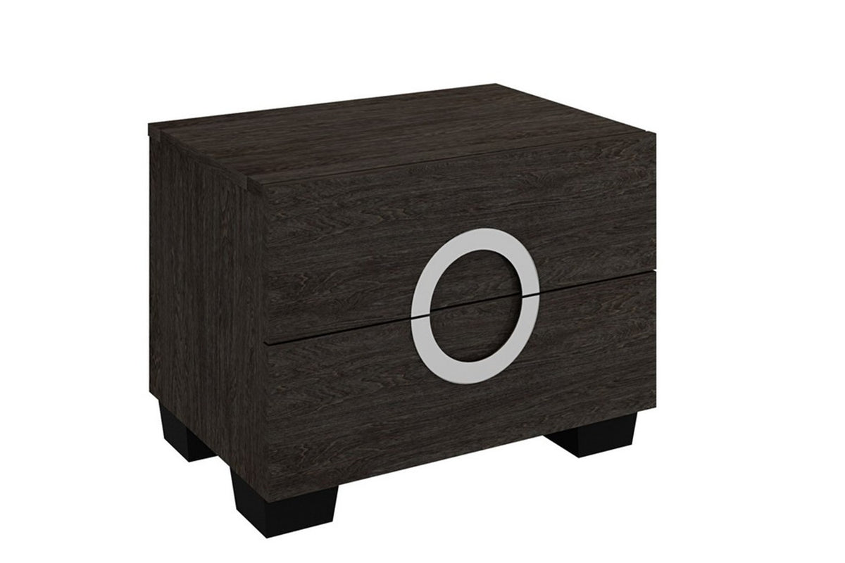 4PCS QUEEN GRAY BEDROOM SET #MONTE CARLO GU