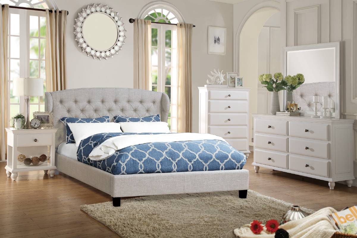 QUEEN BED 9438-POU