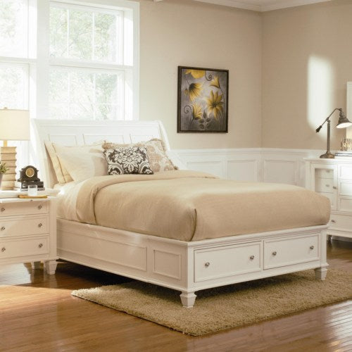 Sandy Beach CK Sleigh Bed Only 201309-COA
