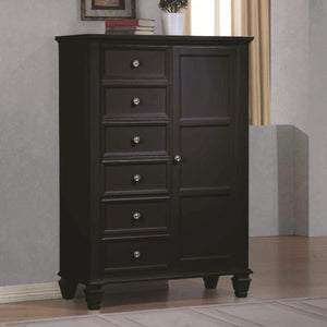 Sandy Beach Door Dresser with Concealed Storage-COA – X-elence Furniture