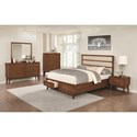 Banning 1 Drawer Nightstand with Wire Cord Access