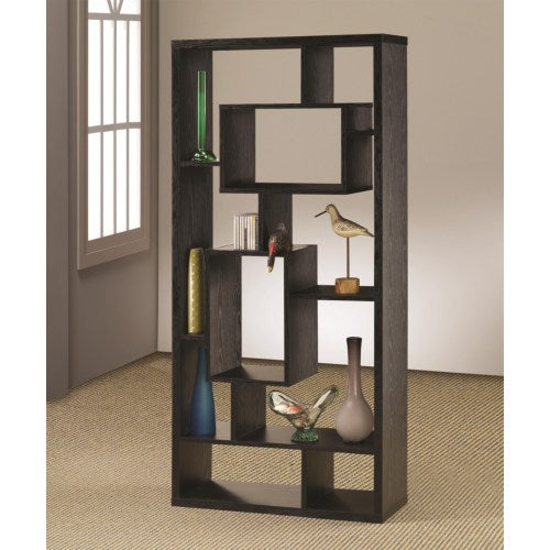 Asymmetrical Cube Book Case 800262-COA