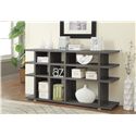 Load image into Gallery viewer, Weathered Grey Bookcase/Console 800359-COA