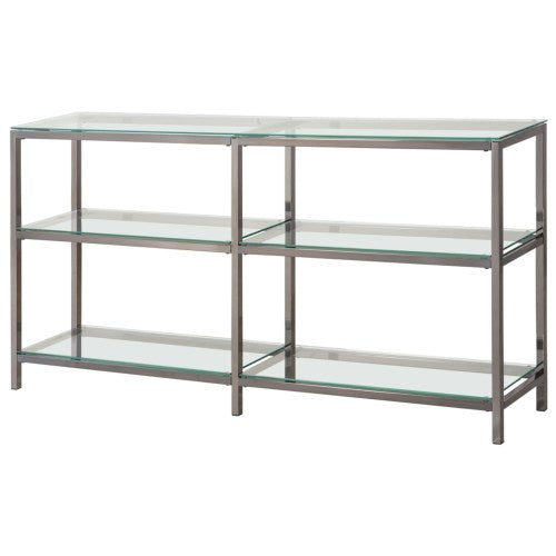 Industrial Metal Bookcase/Console 801018-COA