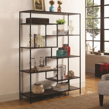 Load image into Gallery viewer, Modern Bookcase with Offset Shelves 801135-COA