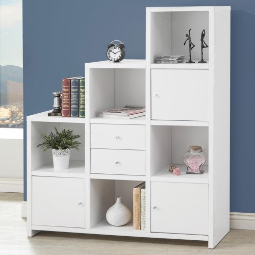 Bookcases Asymmetrical Bookshelf 801169-COA