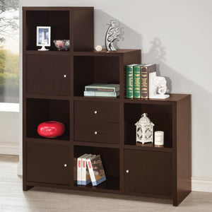 Bookcases Asymmetrical Bookshelf 801170-COA