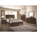 Load image into Gallery viewer, Brandon Transitional Two Drawer Nightstand-COA 205322
