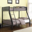 T/F LOFT BUNK BED WITH LOFT  460391-S2-COA