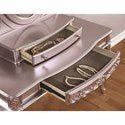 Caroline Vanity Desk and Mirror with Cabriole Legs