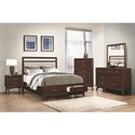 Carrington Night Stand with Two Dovetail Drawers