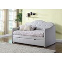 Upholstered Daybed with Trundle 300629-COA