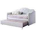 Load image into Gallery viewer, Upholstered Daybed with Trundle 300629-COA
