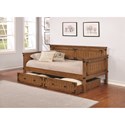 Rustic Daybed with Trundle 300675-COA
