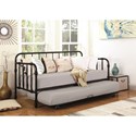 Metal Daybed with Trundle 300765-COA