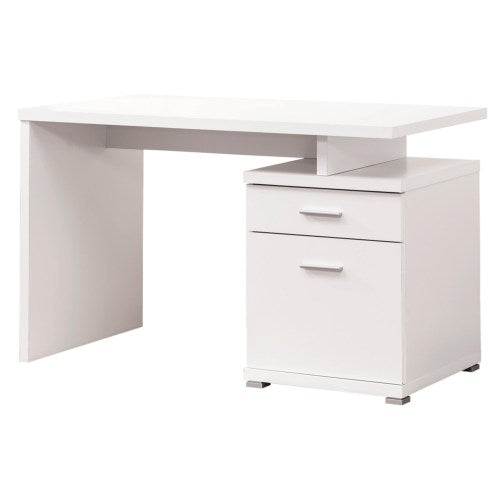Contemporary Desk with Cabinet-COA 800110