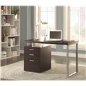 Writing Desk with File Drawer and Reversible Set-Up-COA 800519