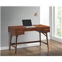 Mid-Century Modern Writing Desk with 3 Drawers-COA