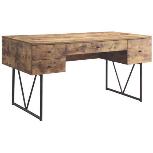 Desk with Four Drawers-COA