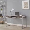 Contemporary Computer Desk with 3 Drawers-COA