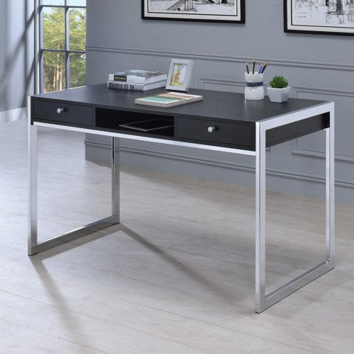 Contemporary Computer Desk with 3 Drawers-COA