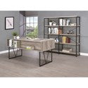 Desk with Four Drawers-COA