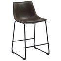 Dining Chairs and Bar Stools Rustic Counter Height Stool-COA 102535