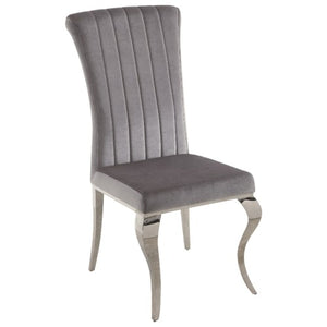 Glamorous Upholstered Dining Chair-COA 105073