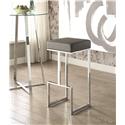 Bar Stools Contemporary Bar Stool with Upholstered Seat-105262-COA
