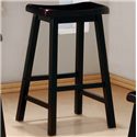 Dining Chairs and Bar Stools 29" Wooden Bar Stool-COA