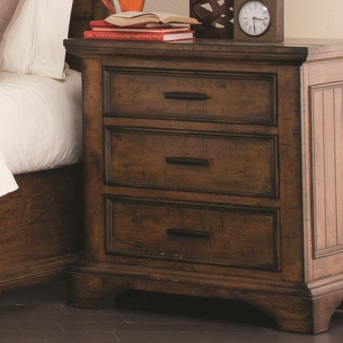Elk Grove Night Stand with Wire Cord-COA