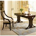 Cresta Transitional Table Desk with Keyboard Drawer