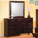 Phoenix Dresser Mirror 200414-COA