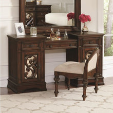 Load image into Gallery viewer, Ilana  Vanity Desk with Three Drawers