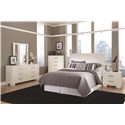 Jessica 2 Drawer Nightstand-COA 202992