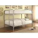 Metal  Full Over Full Bunk Bed 460056SV CST